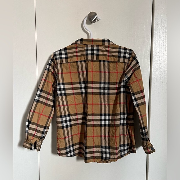 Toddler Burberry Button Down Shirt (2Y/2T) - Picture 3 of 5